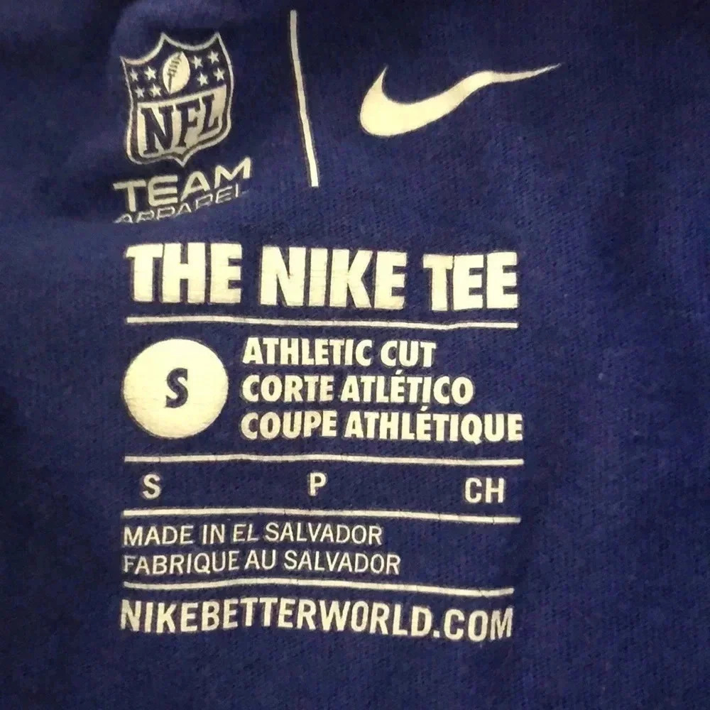 New York Giants Authentic NFL Tee Shirt - Picture 3 of 5
